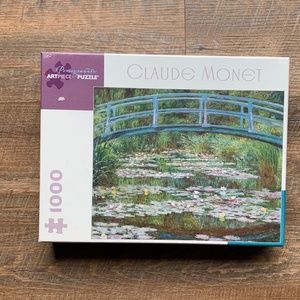 Pomegranate ArtPiece Puzzle 1000 Piece Claude Monet Japanese Footbridge NEW